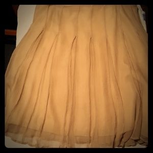 Burberry silk skirt